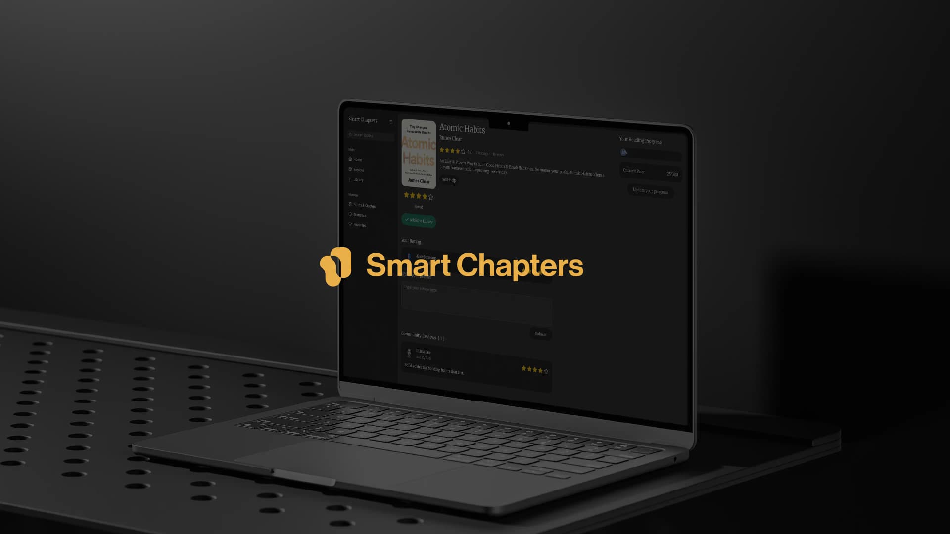 Smart Chapters - Book Reading Tracker